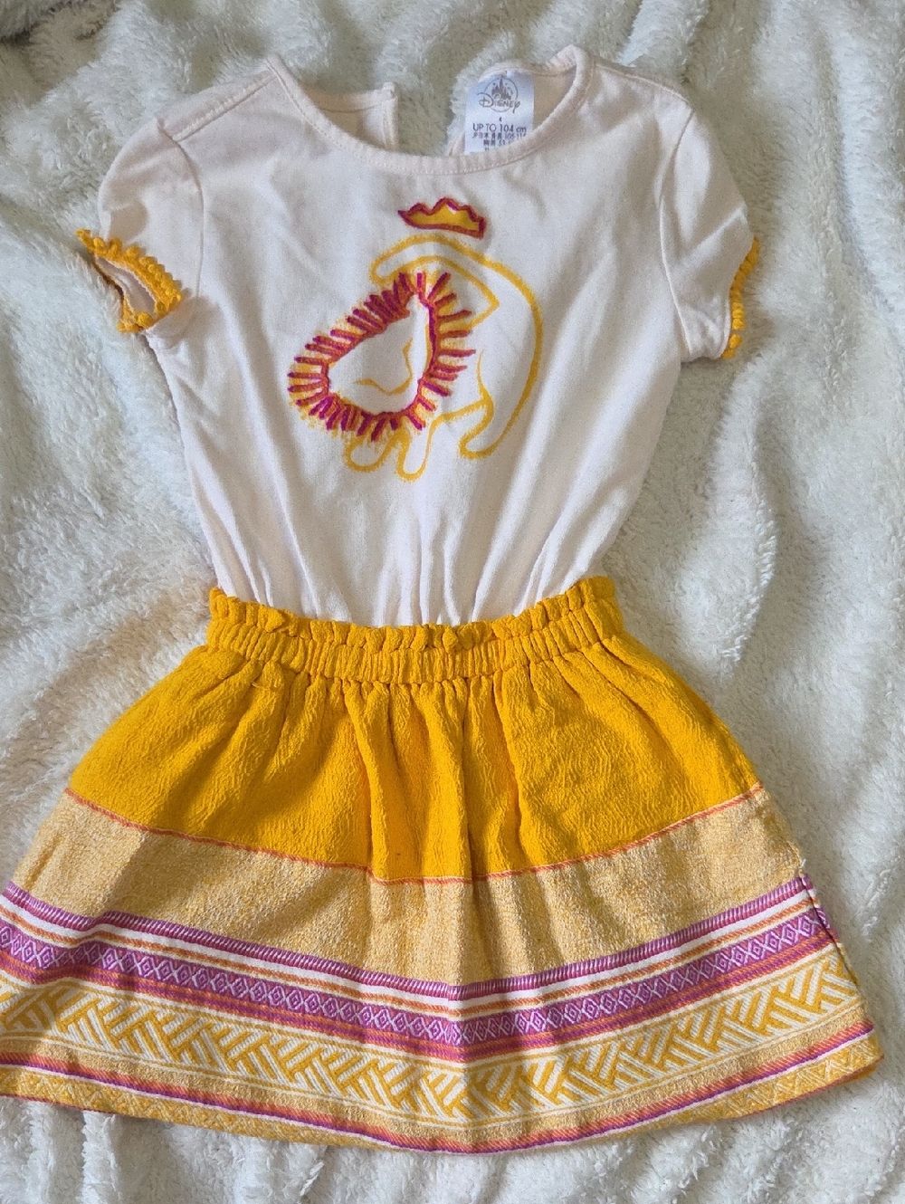 Disney Girls Lion King Dress From Disney Store